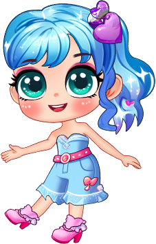 Luna — Chibi Sticker Girl