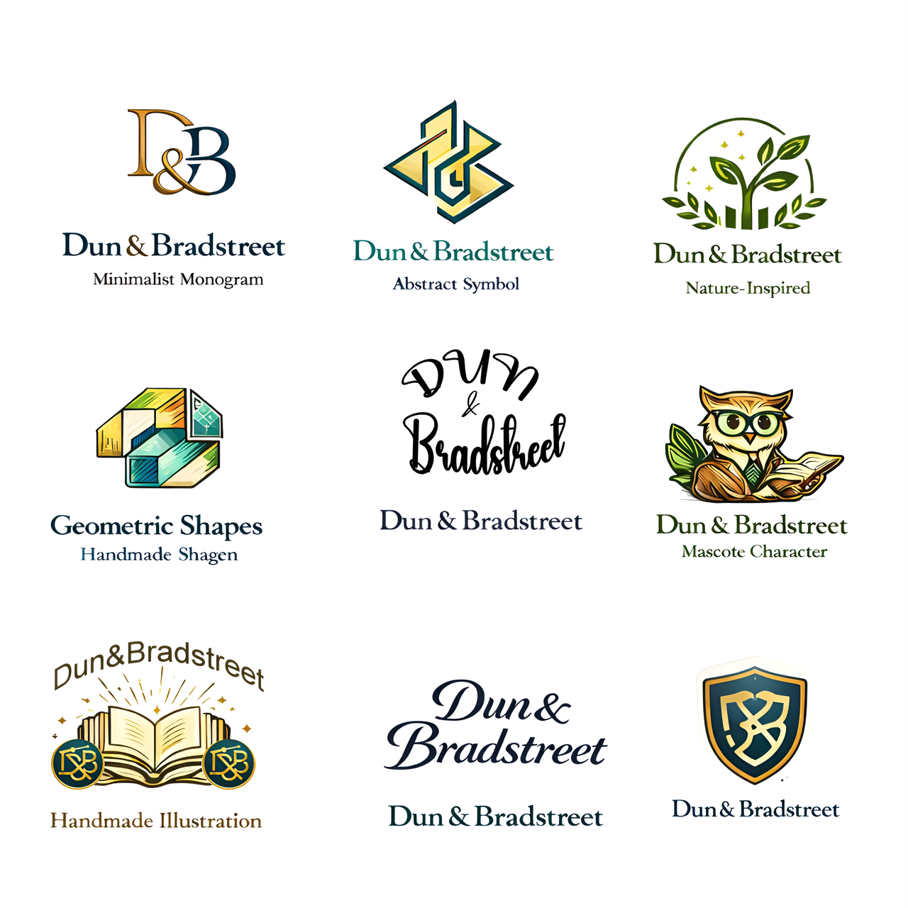 Dun & Bradstreet — Logo Concept Sheet