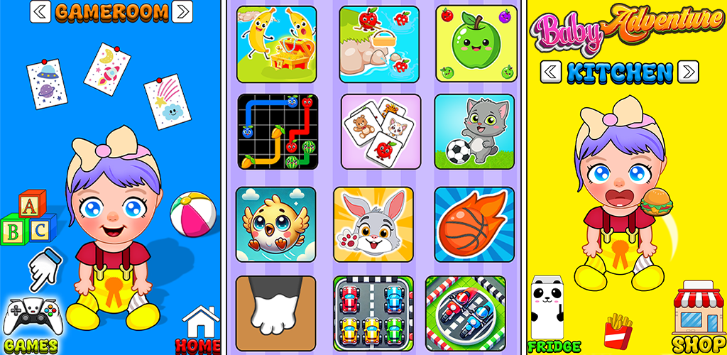 Baby Adventure — Play Store Feature Graphic