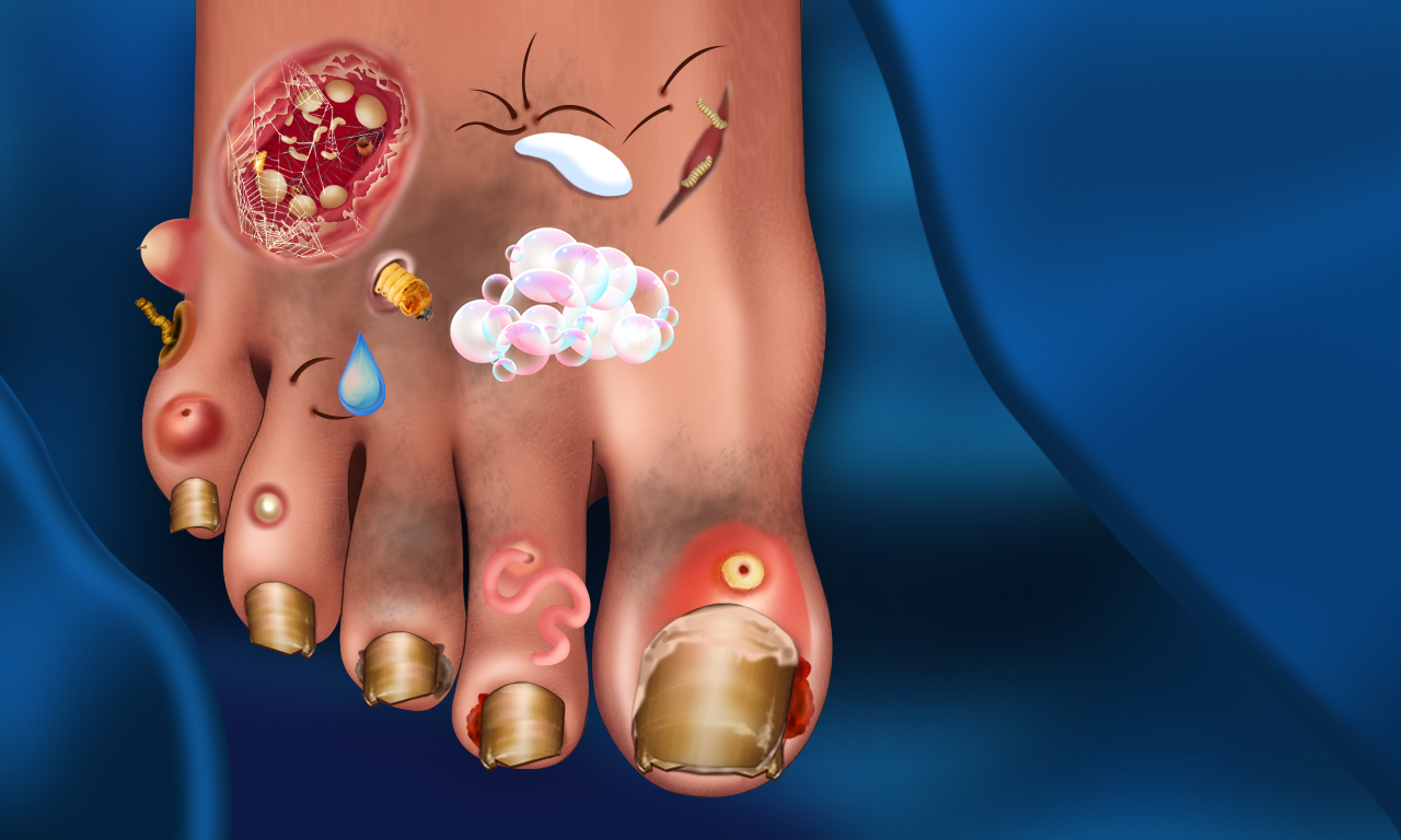 ASMR Foot Care — Gameplay Asset