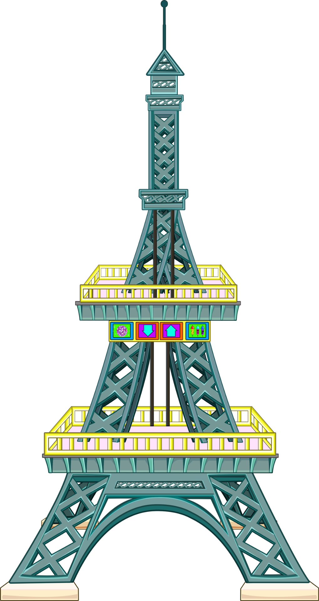 Eiffel Tower — Game Asset
