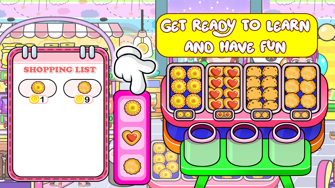 Cookie Shop — Learn & Have Fun Scene