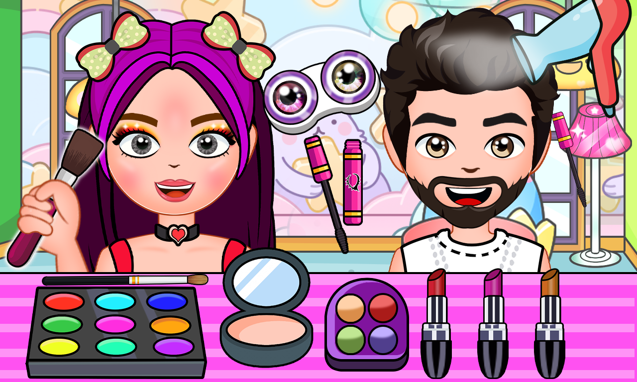 Makeup Salon — Gameplay Scene