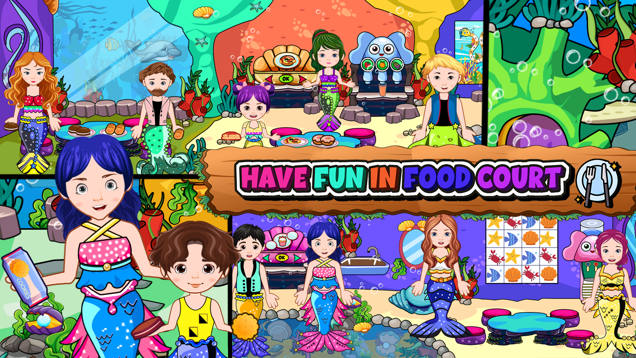 Mermaid World — Food Court Promo