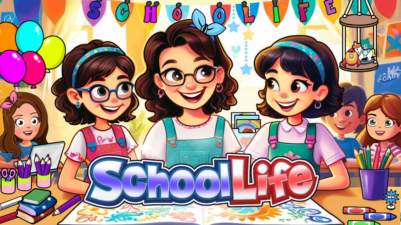 School Life — Game Feature Graphic