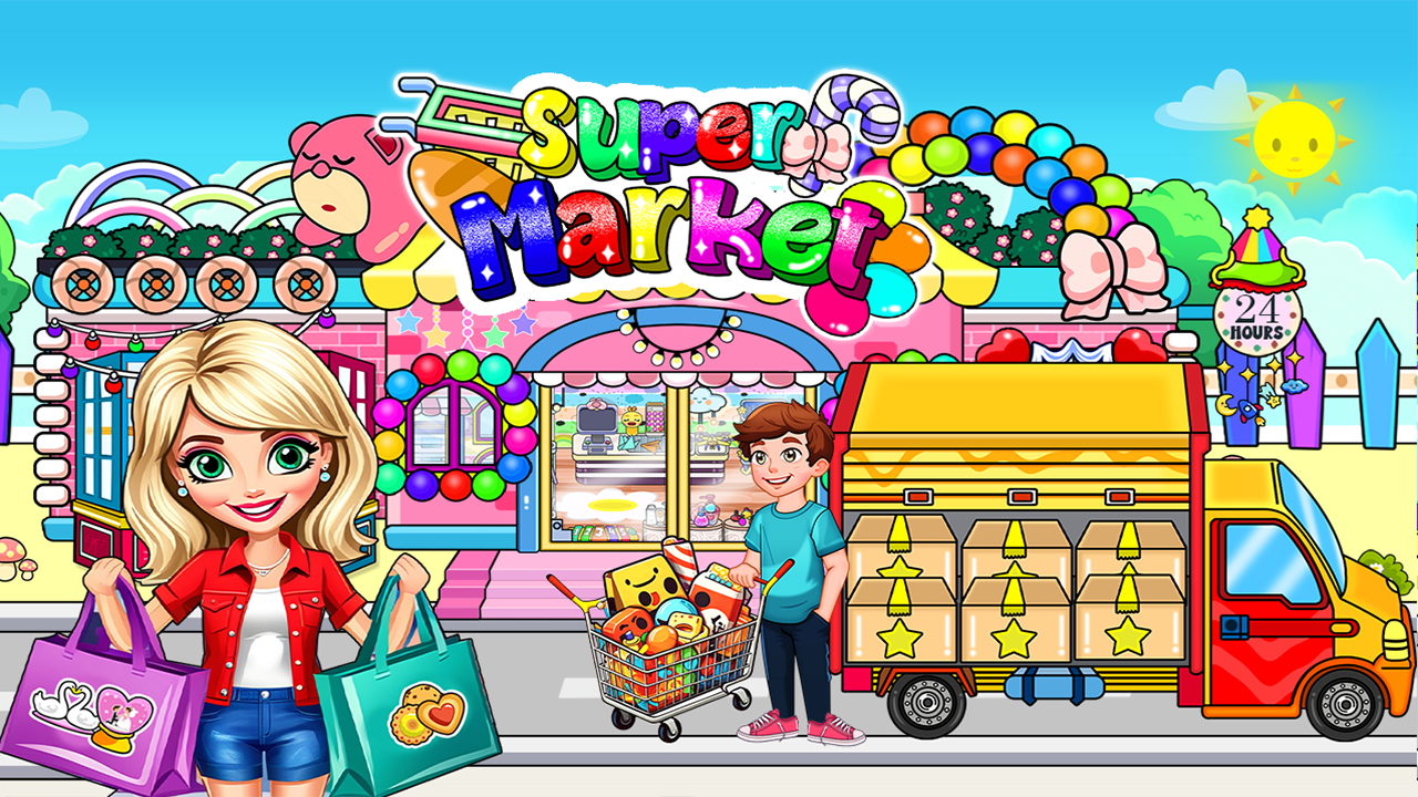 Supermarket — Storefront Scene