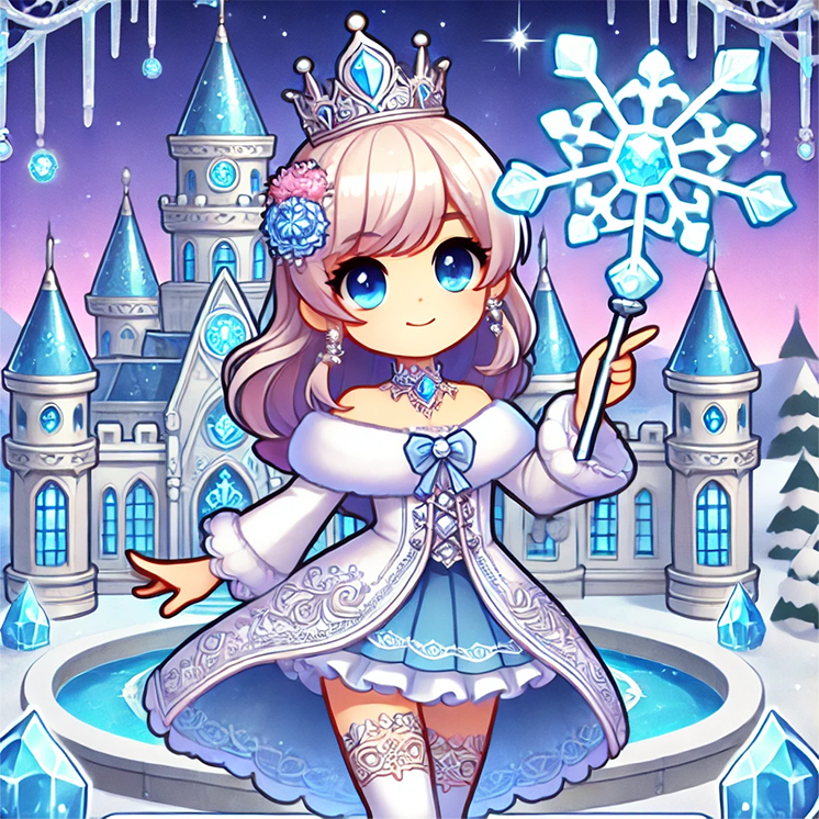Crystal Princess — Winter Scene