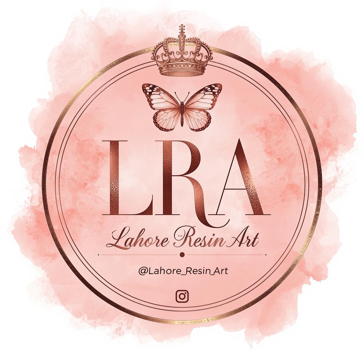 Lahore Resin Art — Brand Logo
