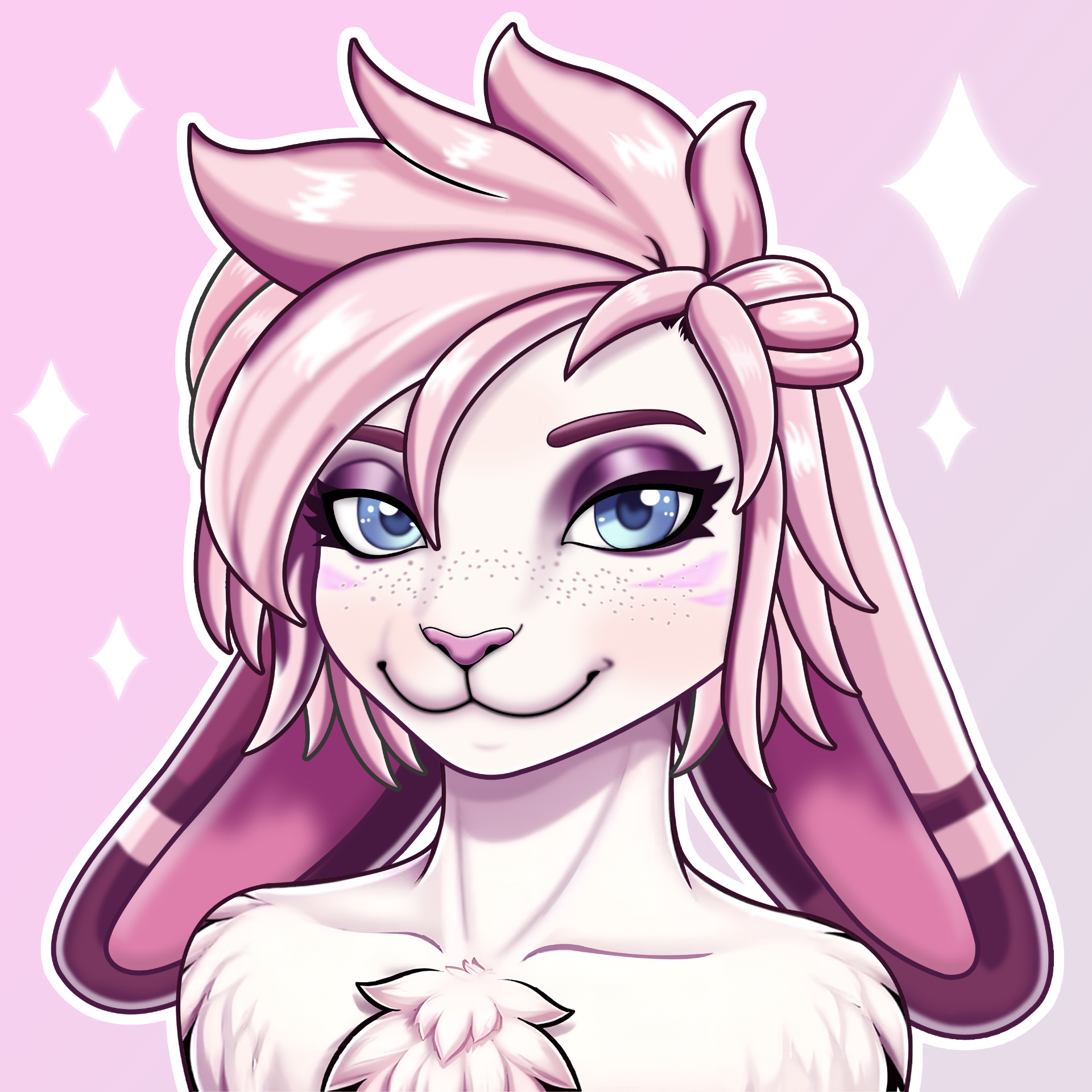 Bloom — Pink Bunny Mascot